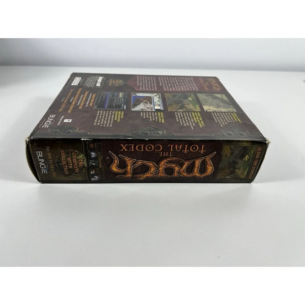 Myth: The Total Codex 1999 Bungie Video Game CD-ROM for PC Brand New Sealed